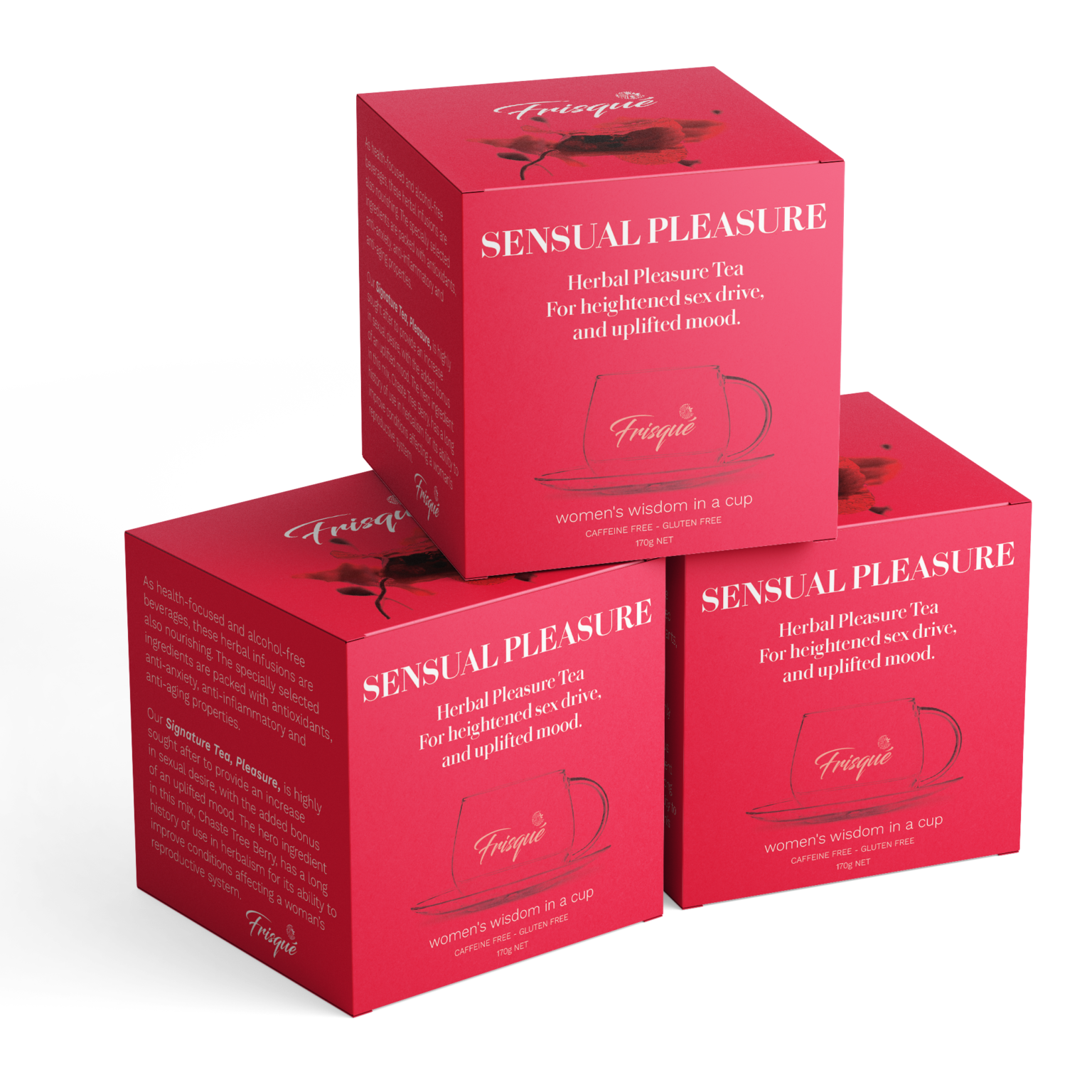 Sensual Pleasure Loose Leaf Tea 30g in GLASS CANISTER
